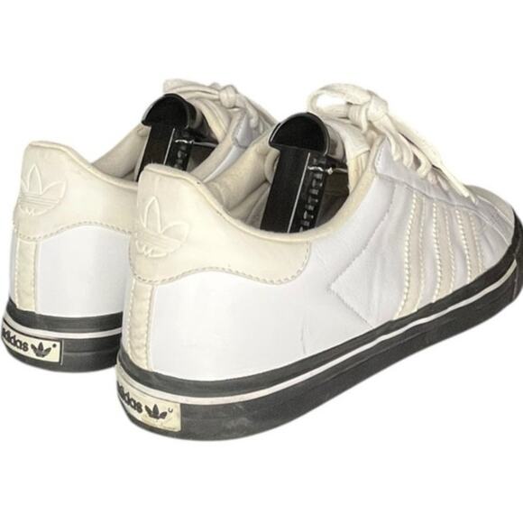 Mens Adidas Matchcourt LYV 029001 Lace-Up Leather Athletic Sneaker Size 13 White - Picture 4 of 6